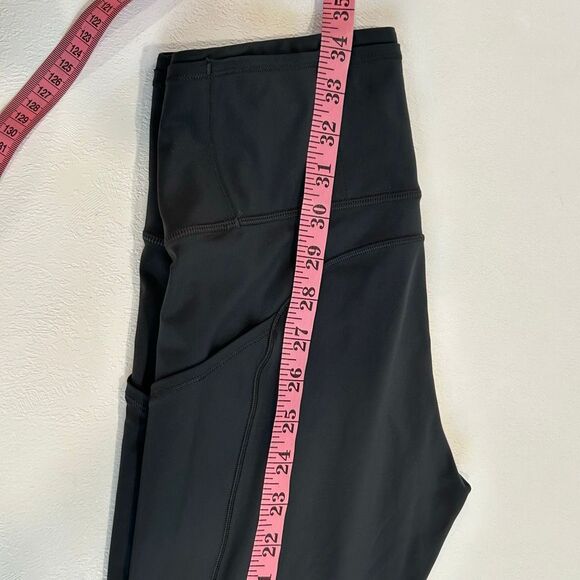 Lululemon Fast and Free High-Rise Tight 28” Black Size 6 | Nulux Running Legging - Picture 4 of 5